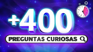 400 PREGUNTAS CURIOSAS Resueltas en 1 HORA ⏰🤯 [upl. by Burrell]