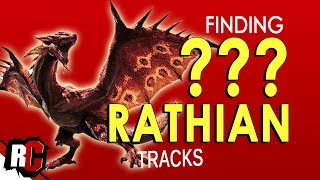 How to find  RATHIAN Tracks  Monster Hunter World Easy Rathian Track Locations [upl. by Weisburgh]