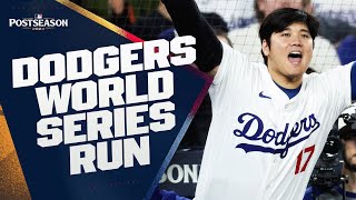 ITS TIME FOR DODGER BASEBALL Every Dodgers postseason highlight leading to the World Series [upl. by Nauqad629]