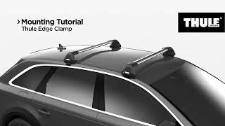 Thule WingBar Edge Roof Bars  Mounting Tutorial  DriveDen [upl. by Anastasie]