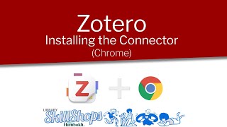 Zotero Installing the Connector Chrome [upl. by Tamas]