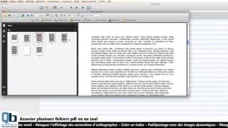 Tutoriel  Comment fusionner plusieurs fichiers pdf [upl. by Nylarej]