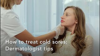 How to treat cold sores Dermatologist tips [upl. by Aderb]