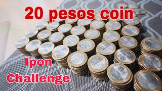 20 pesos coin ipon Challenge [upl. by Etnad]