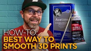 The BEST Way to Smooth 3d Prints [upl. by Aikenat238]