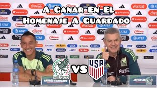 MÉXICO VS ESTADOS UNIDOS CONFERENCIA DE PRENSA seleccionmexicana [upl. by Abih154]