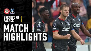 HIGHLIGHTS  Brentford 11 Crystal Palace  Premier League [upl. by Shaylyn]