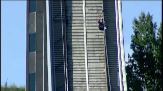 Zipline at WinSports Canada Olympic Park [upl. by Slemmer813]