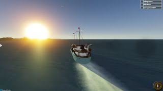 Wilmington cove to Midway harbour in shipping lanes roblox [upl. by Augustus]