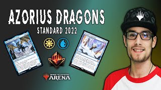 Azorius Dragons Standard 2022 🐲 MTG Arena Mythic Deck Guide [upl. by Eiralc863]