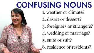 12 Confusing English Nouns [upl. by Spatz]