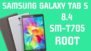 ROOT SAMSUNG GALAXY TAB S 84 SMT705 [upl. by Anaitsirk]