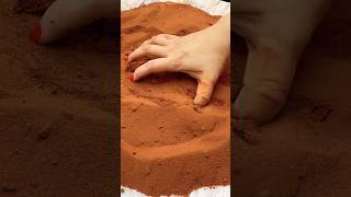 SOFT RED SAND🧡oddlysatisfying redsand relaxing [upl. by Evilc]