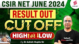 CSIR NET Result 2024 Out  CSIR NET June 2024 Result  CSIR NET Cut Off 2024  CSIR NET Result [upl. by Etnauq]