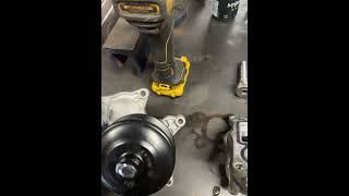 Bmw 430d new water pump FEBI [upl. by Hearsh]