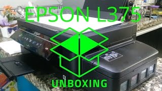 Impressora Epson EcoTank L375 Unboxing 2016 Guia de instalação Configuração review PARTE 2 [upl. by Keon]