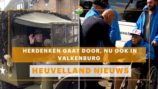 Heuvelland Nieuws Herdenken gaat door nu ook in Valkenburg [upl. by Loutitia]