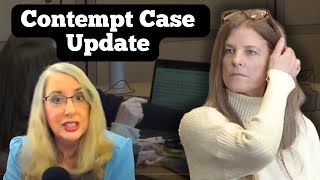 Michelle Troconis Contempt of Court Charges  Lawyer LIVE [upl. by Aicnetroh]