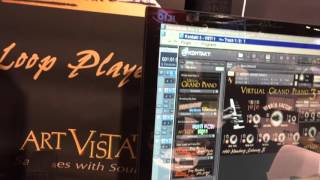 ART VISTA  Virtual Grand Piano 3 FIRST LOOK [upl. by Kinnon815]