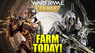 Farm Ash Prime Inaros Prime Today Warframe Hunters Prime Resurgence Swap [upl. by Coveney]