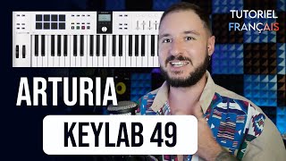 Le MIDI Controller ARTURIA  KEYLAB ESSENTIAL 49 MK3 [upl. by Etnoel327]