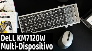 UNBOXING Y CONFIGURACION  DELL MULTIDISPOSITIVO KM7120W COMBO TECLADO Y MOUSE INALAMBRICO [upl. by Adnola]