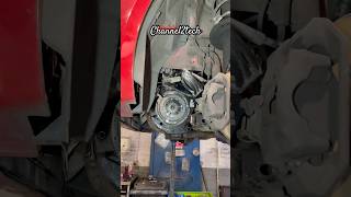 Flywheel locking tool 👀garage repair clutch flywheel cars service fail [upl. by Fionna]