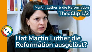 TheoClip 12 Hat Martin Luther die Reformation ausgelöst Martin Luther und die Reformation [upl. by Chryste]