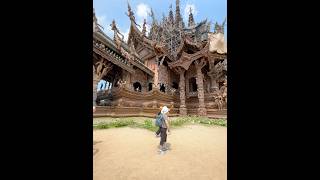 Pataya Thailand Wooden Structure travel thailand thailandtravel patayathailand [upl. by Riella]