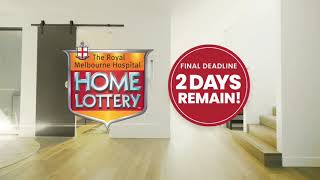 RMH Home Lottery  2 days to go [upl. by Abehs412]