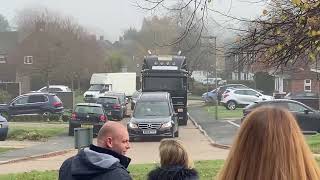 Truck hearse for his final journey Funeral [upl. by Seuqram]