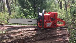 Husqvarna Clone Chinese Big Bore chainsaw [upl. by Watkins714]