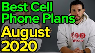 Best Cell Phone Plans August 2020 [upl. by Leavy]