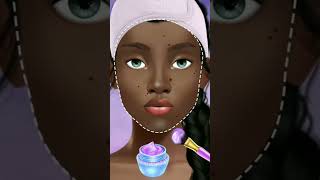 GIRL 🥴 MAKEOVER FACE WASH 😍  youtubeshorts gameplay [upl. by Massiw]