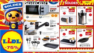 📢 SOLDES JUSQUÀ 75 catalogue LIDL NON ALIMENTAIRE du 10 au 16 janv 2024 SILVERCREST PARKSIDE  FR [upl. by Cut140]