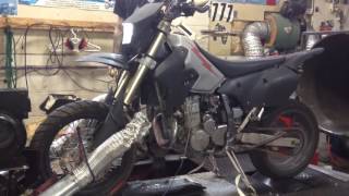 Drz 400 sm fcr 39 mx dyno [upl. by Patrice844]