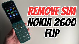 How to Remove SIM Nokia 2600 Flip [upl. by Mose]