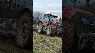 Case IH Optum 300 cvx  Lemken EurOpal 8 [upl. by Enaz]