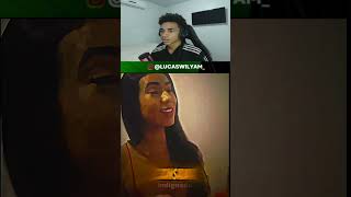 CACHORRO BAIANO KKKKK lucasreacts memes reactdolucas cortes react loudreacts [upl. by Etteuqal]