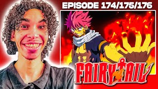 RÉACTION ÉPISODES 174176 DE FAIRY TAIL COMBAT ÉLECTRISANT  NATSU AFFRONTE STING ET ROGUE [upl. by Netsirhk318]