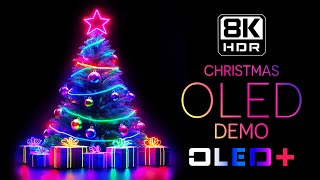 BEST OF OLED  Christmas Atmosphere in 8K HDR  Dolby Vision™ [upl. by Wehner219]