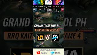 RRQ KAITO VS LAZY  FINAL MDL PH GAME 4 mdl mdlph rrqkaito [upl. by Lihcox]