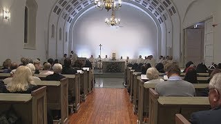 Invigningen av katolska kyrkan i Motala Den heliga mässan [upl. by Poucher]