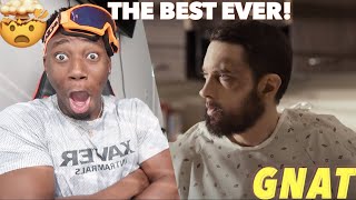 THE BEST EVER Eminem  GNAT REACTION WOW [upl. by Enitsirc]