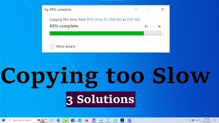 Copying too Slow in Windows 10 amp11 Three Solutions Increase File Transfer Speed [upl. by Krongold495]