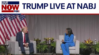 WATCH FULL Former President Trump fiery discussion at NABJ Forum in Chicago  LiveNOW FOX [upl. by Plank]