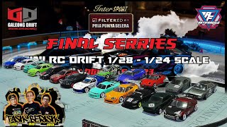 EVENT MINI RC DRIFT RWD 128 124 TASIKMALAYA FINAL ROUND  GILA SERU PARAH [upl. by Langer479]