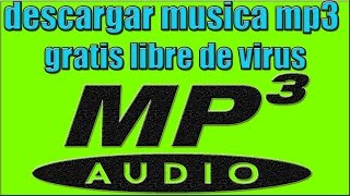 Como descargar musica al PC gratis y sin virus¡¡ [upl. by Line]