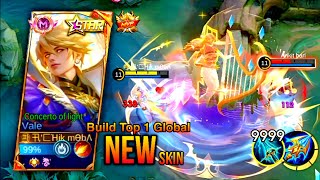 Vale Gameplay  Build Top 1 Global Vale🔥 Vale New Starlight Skin🔥mobilelegends mlbb  MLBB [upl. by Kado]