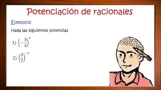 Potenciación de números racionales [upl. by Yeca]